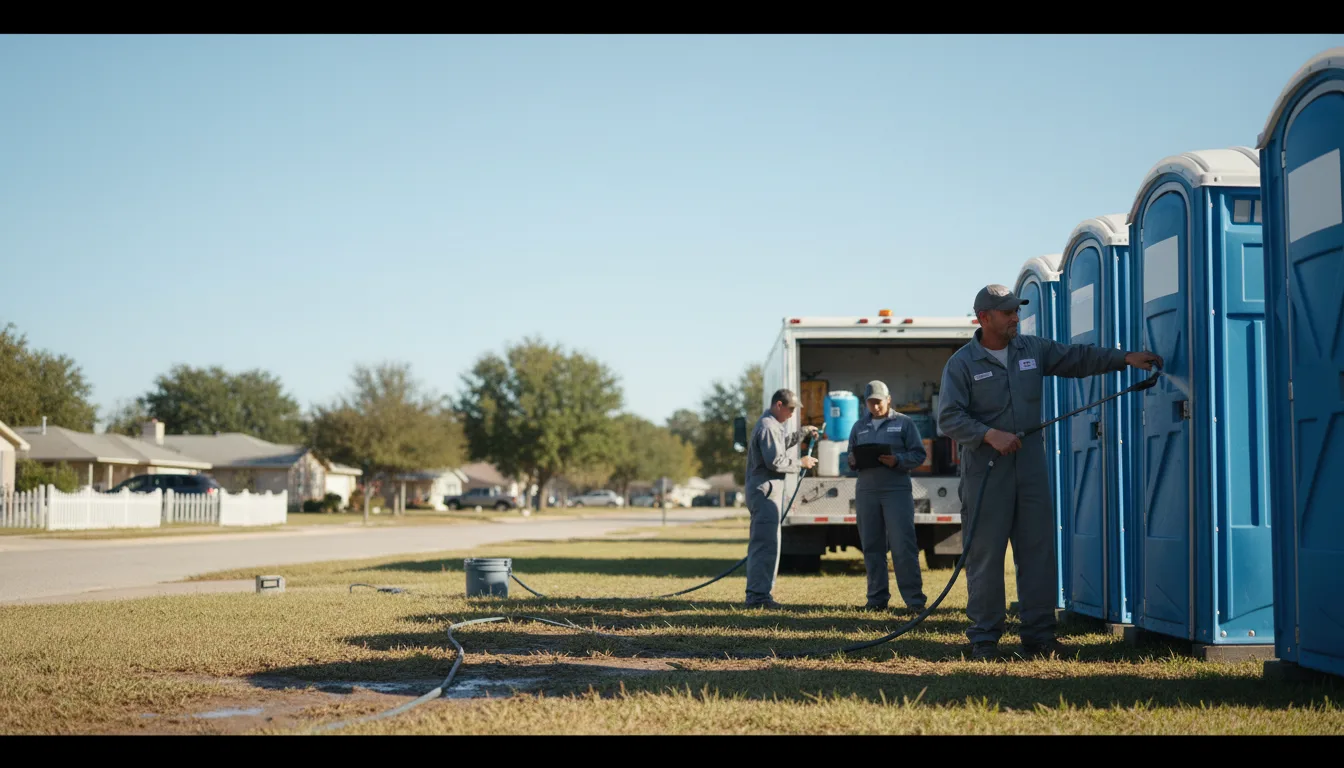 Long-Term Portable Toilet Rental in Sontag, MS near me